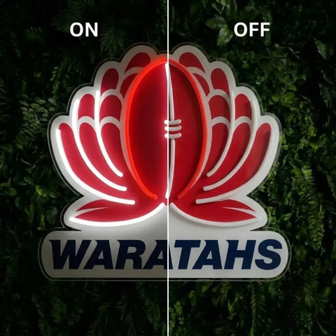 NSW Waratahs Neon Sign