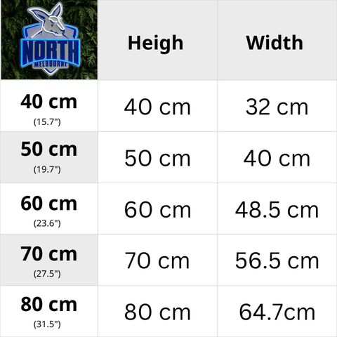 North Melbourne Kangaroos Neon Sign