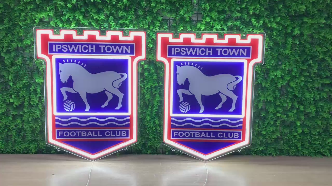 Ipswich Town Neon Sign