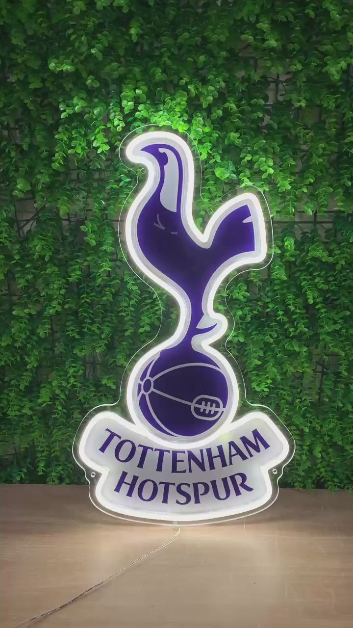 Tottenham Hotspur Neon Sign