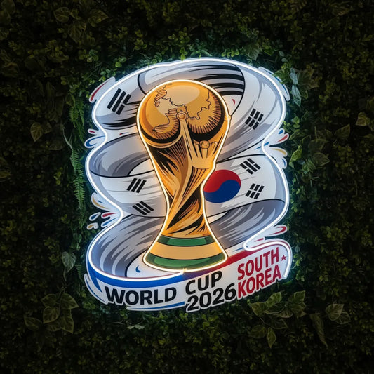 South Korea National Team Neon Sign