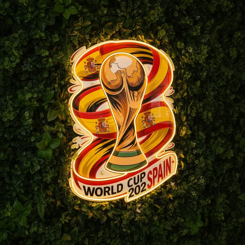 Spain National Team Neon Sign