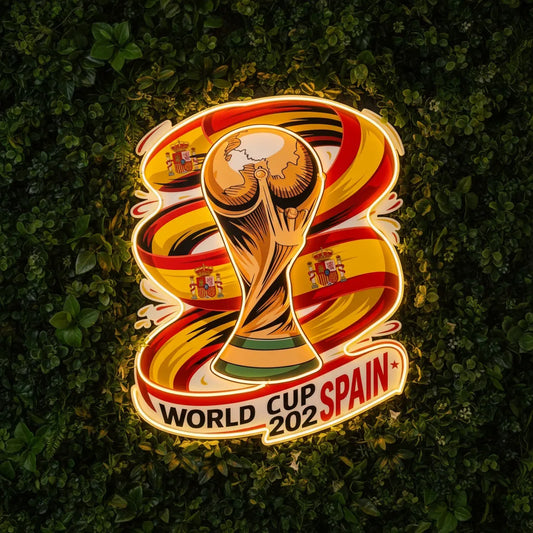 Spain National Team Neon Sign