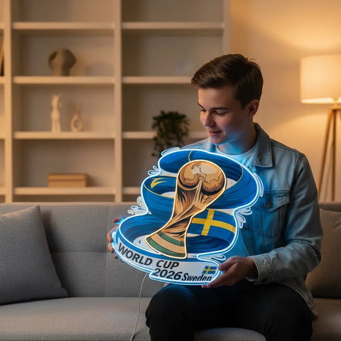 Sweden National Team Neon Sign