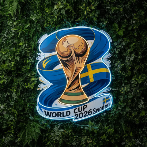 Sweden National Team Neon Sign