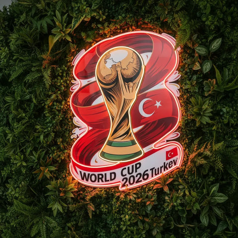 Turkey National Team Neon Sign
