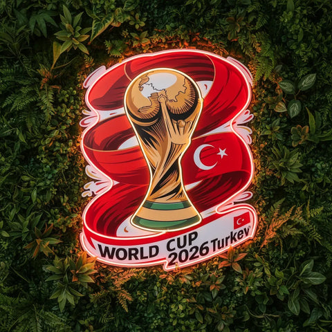 Turkey National Team Neon Sign