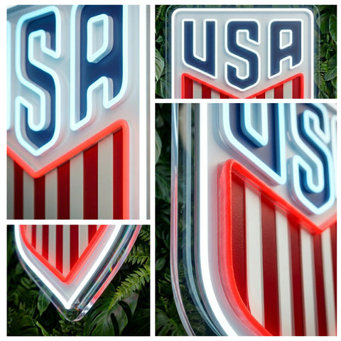 USA World Cup Neon Sign