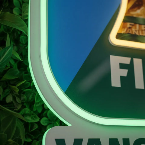 Vancouver FIFA World Cup City Neon Sign