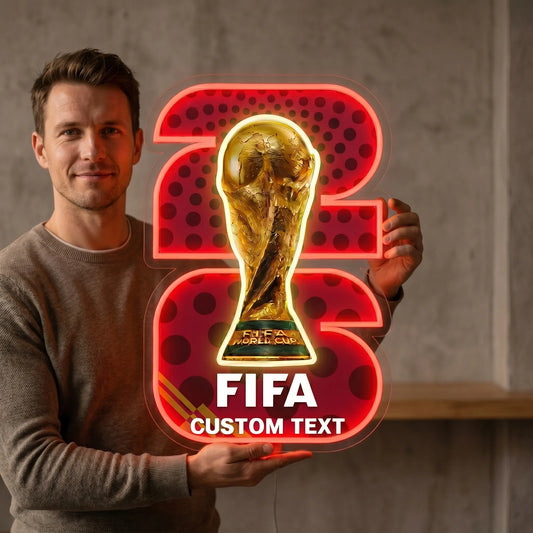 Custom World Cup Neon Sign - KANSAS