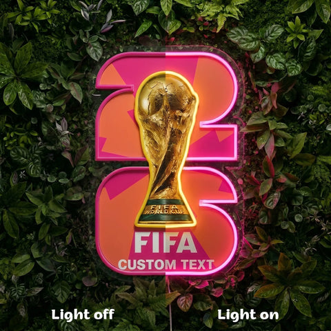 Custom World Cup Neon Sign -  Miami