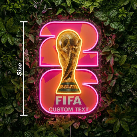 Custom World Cup Neon Sign -  Miami