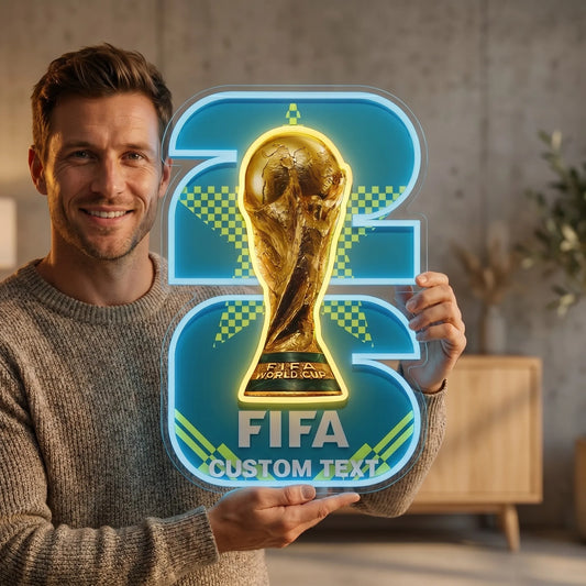 Custom World Cup Neon Sign - DALLAS