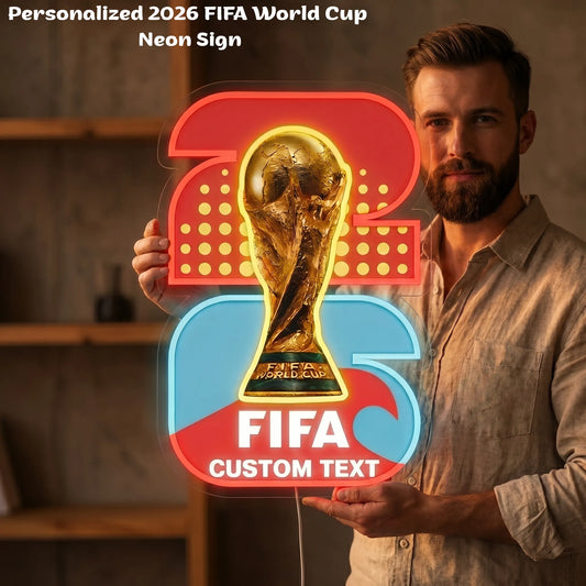 Custom World Cup Neon Sign - Los Angeles